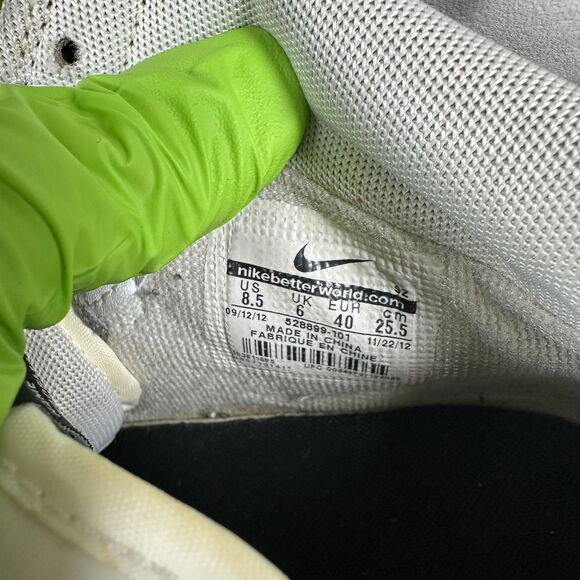 Nike Dunk Sky High Shoes Womens Size 8.5 Wedge Hidden Heel 528899-101 - Picture 8 of 8